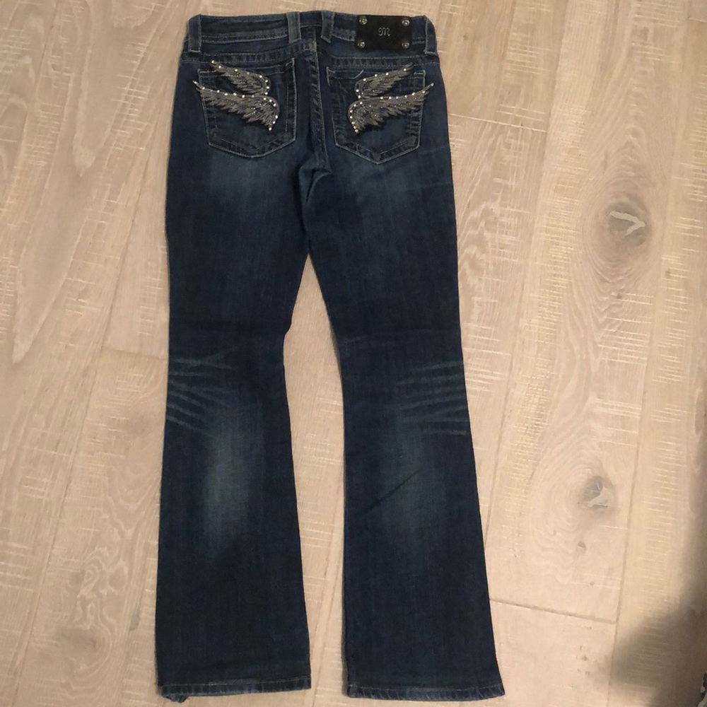 Miss Me Jeans winged pockets
